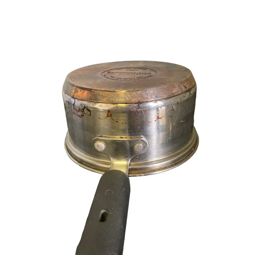 Vintage Copperlux 5” pan with‎ lid